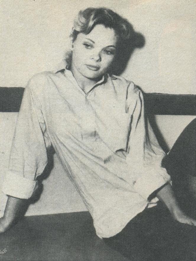 1956: charged with shooting ex-husband, Candy has first brush with Dallas jail.