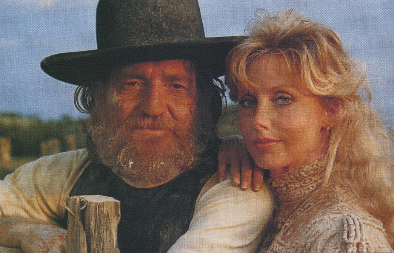 In the film version of Red Headed Stranger, Morgan Fairchild was Willie's wife.