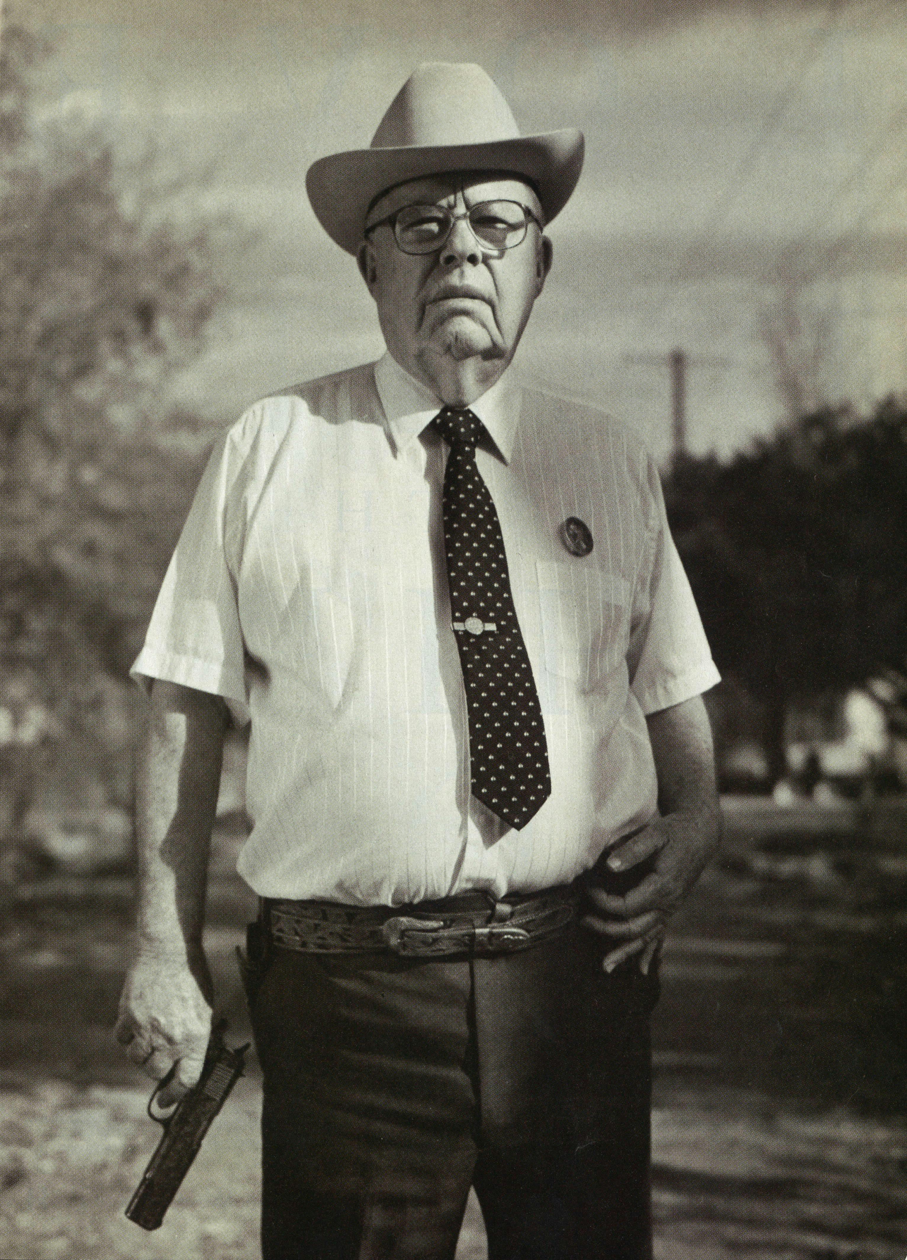 Lewis Rigler of Gainesville was a Ranger from 1947 to 1977.