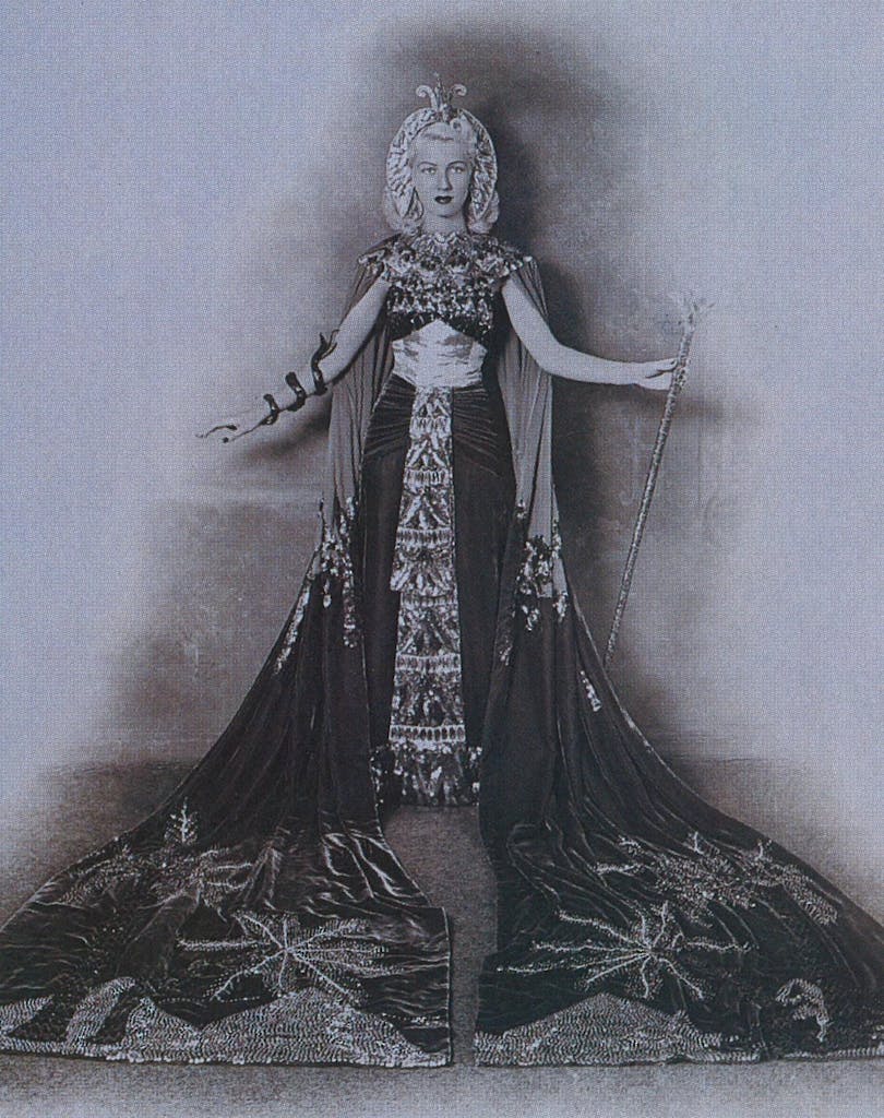 Lady Roberta Welder, Duchess of Egypt, The Legend of the Ptolemys, the Court of Legends, 1941
