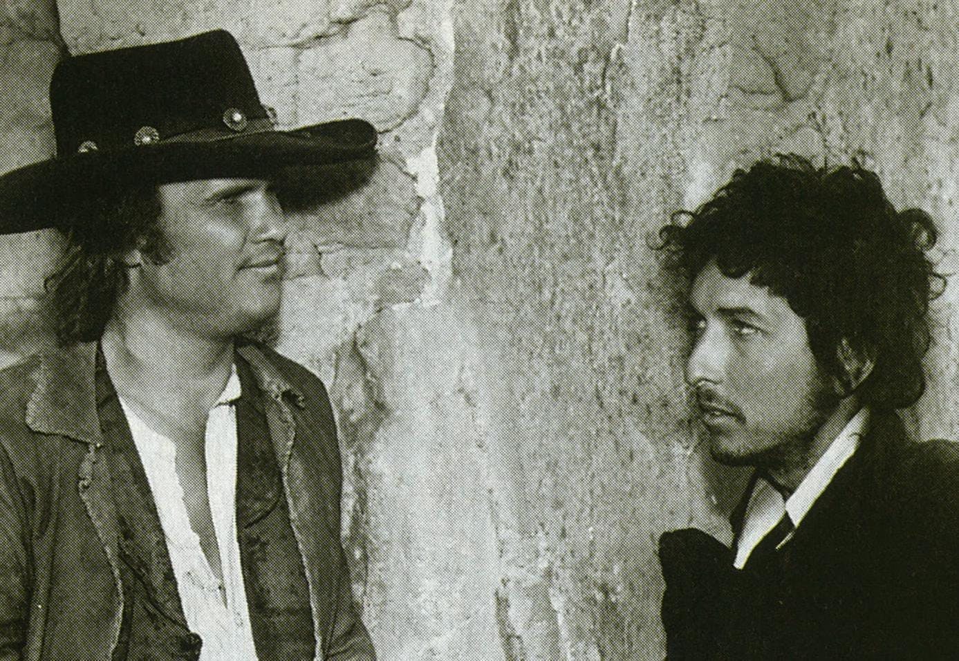 Kristofferson with Bob Dylan.