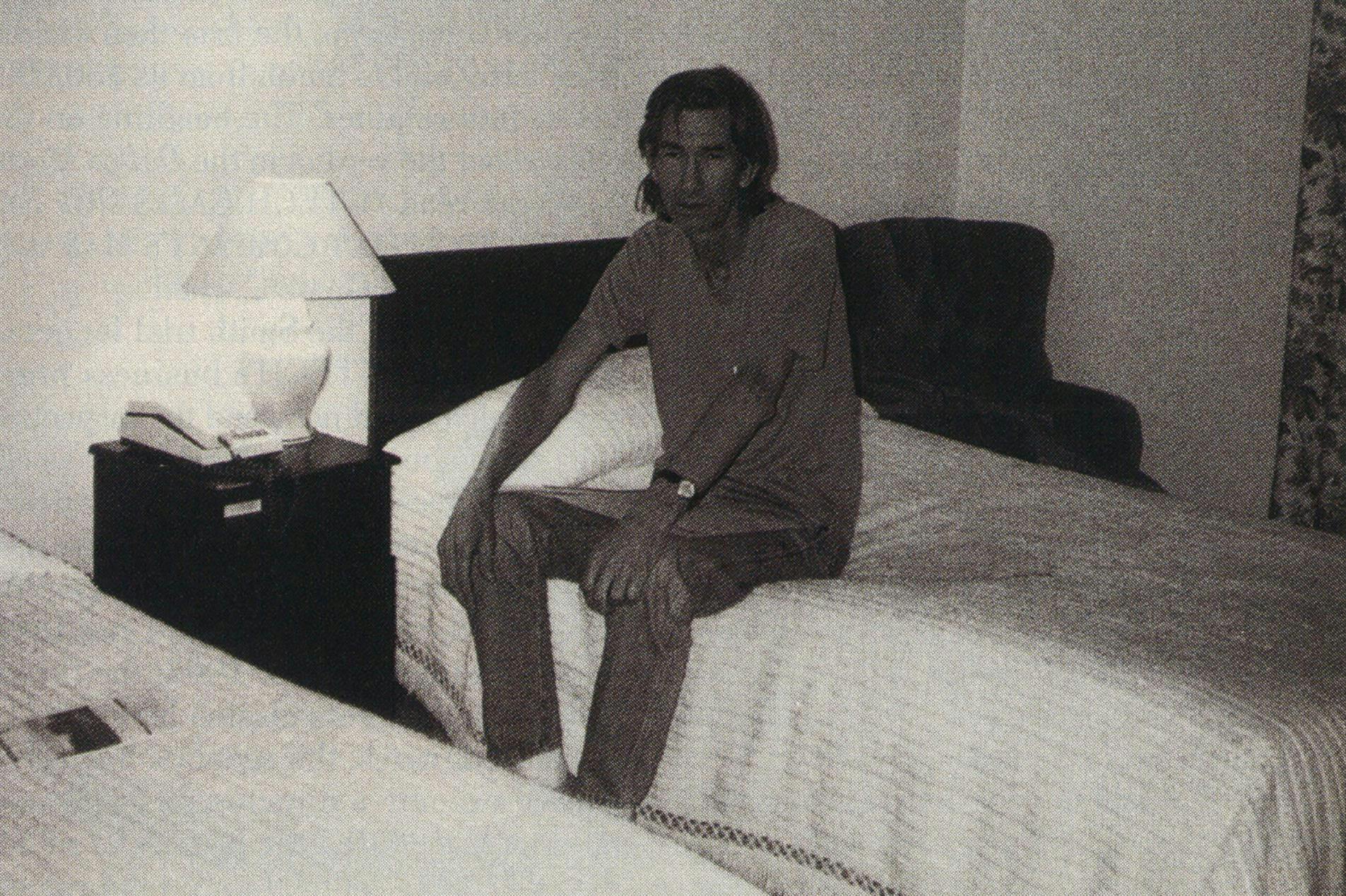Townes Van Zandt on tour, when his drinking landed him in various detoxification programs.