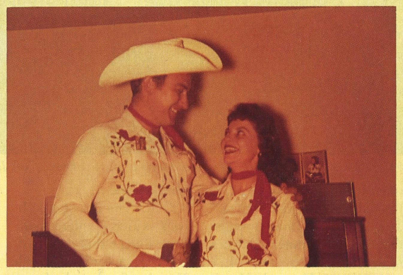 1959: Tommy and Charlene Hancock, the swing scene's king and queen, in costume.