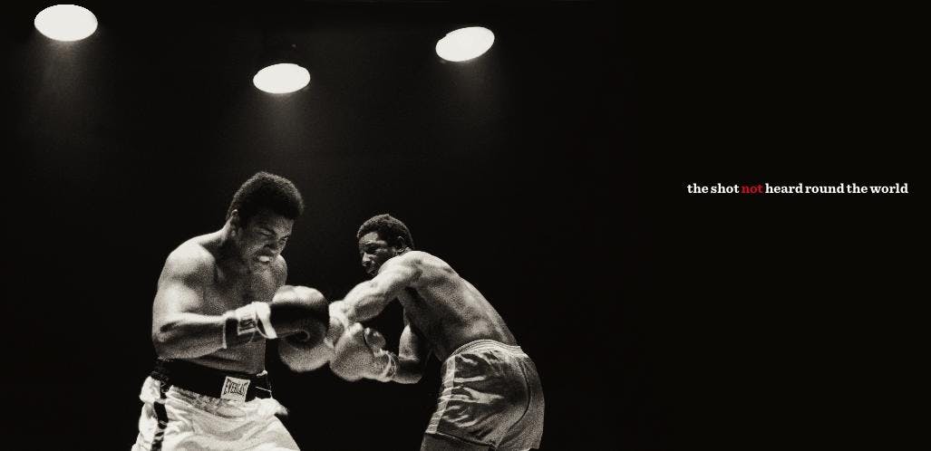 Henderson puts the hurt on Ali in October 1972.
