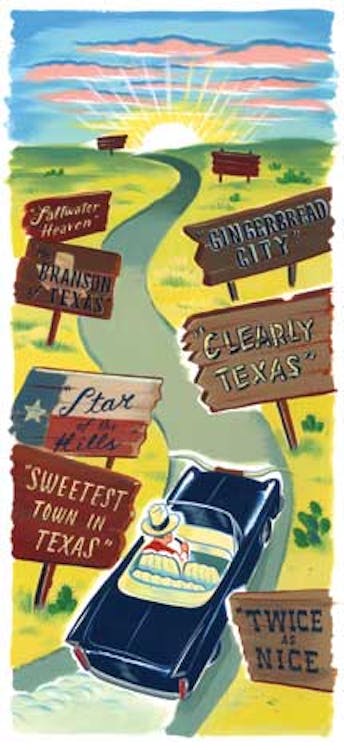 Town Slogans – Texas Monthly