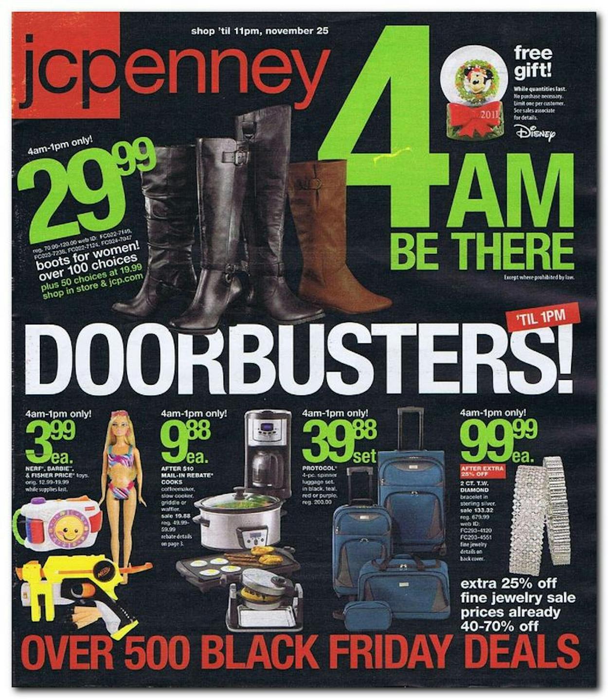 JC Penney Black Friday Ad Released with Early Access November 3rd