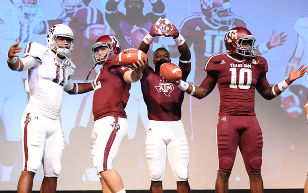 The New Uniforms of the New Aggies 