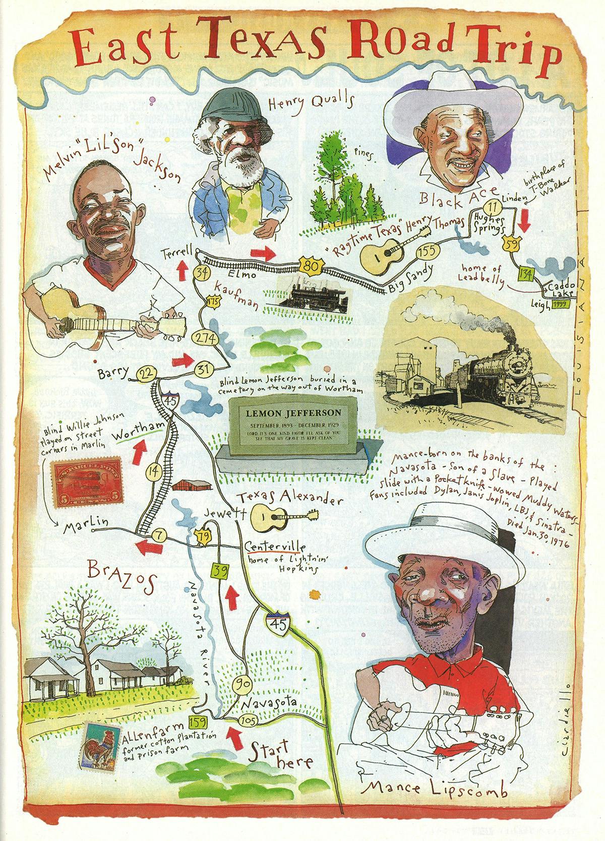 Birthplaces Of The Blues Texas Monthly Birthplaces Of The Blues Texas Monthly