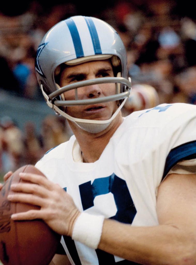 Roger Staubach in 1972.