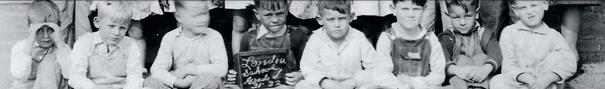 1931 first grade students from New London school that exploded. 