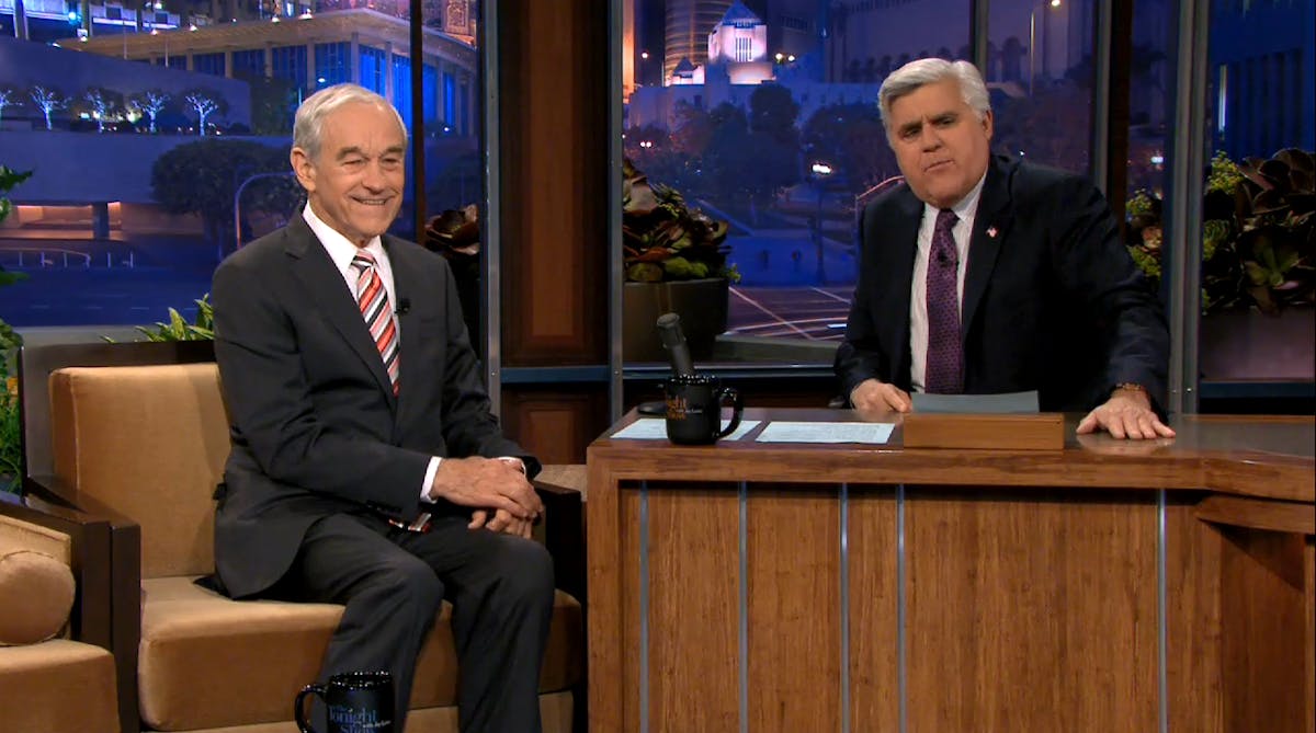 Video: Ron Paul Talks Abortion, Brokered Conventions with Jay Leno ...