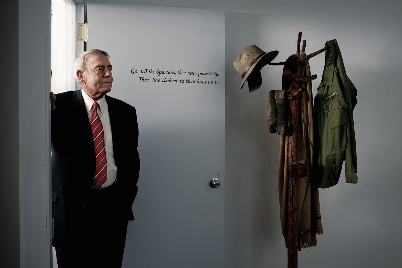 Dan Rather for Texas Monthly in NYC 3-23-12