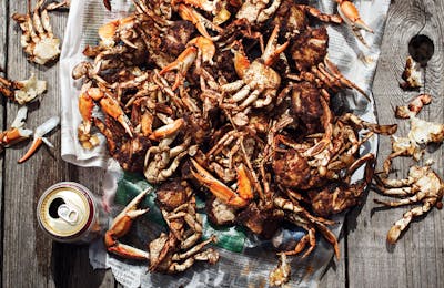 Barbecued Crabs
