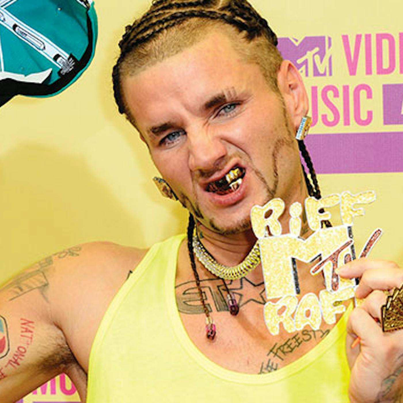 Riff Raff Rapper Outfit Dientes De Rapero Riff Raff