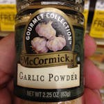 Rub garlic powder