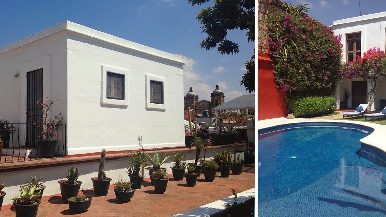 Take a dip in the designer pool at Casa Oaxaca.