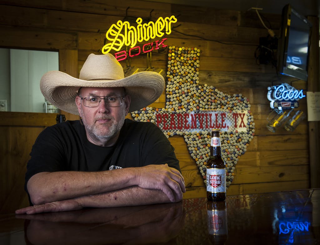 Jim McLennan of Hashknife on the Chisholm, Peadenville, Texas