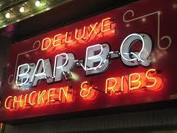 deluxe BBQ sign