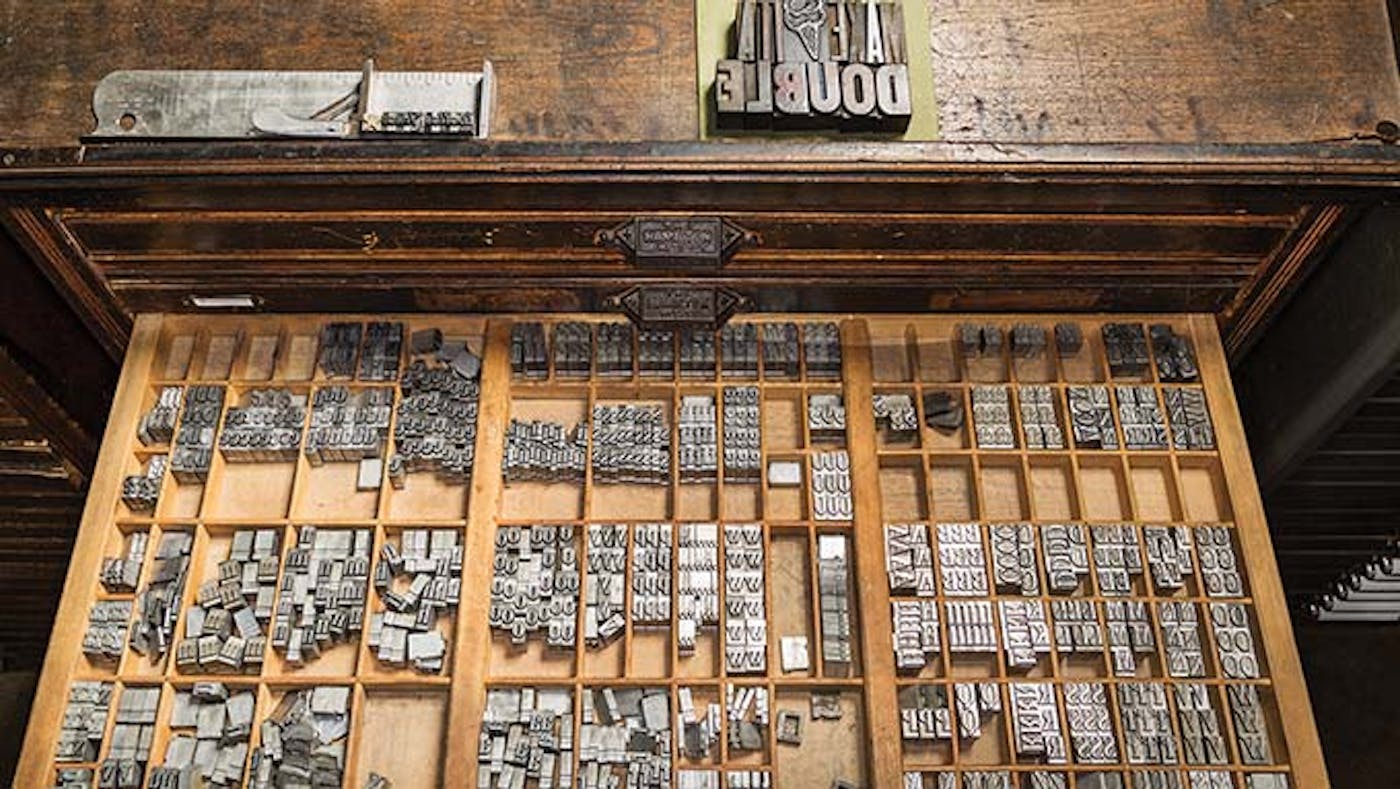 metal movable type