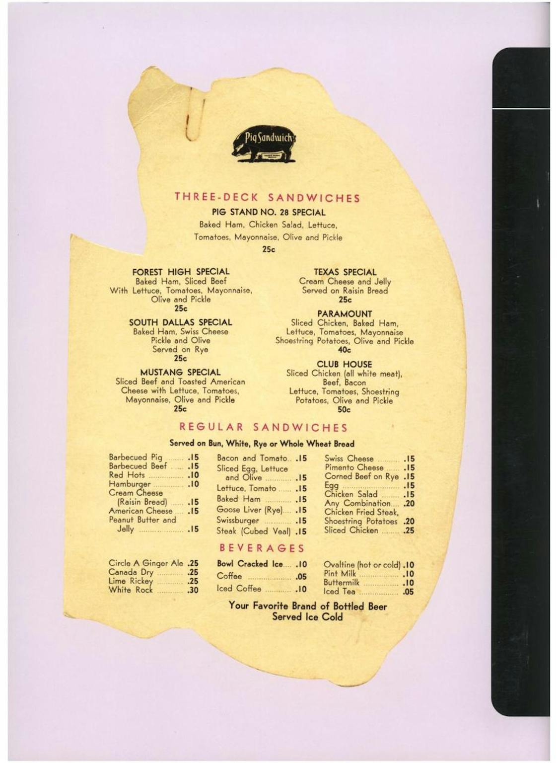 Pig Farm Ridgeway Menu The History of the Pig Stands β Texas Monthly
