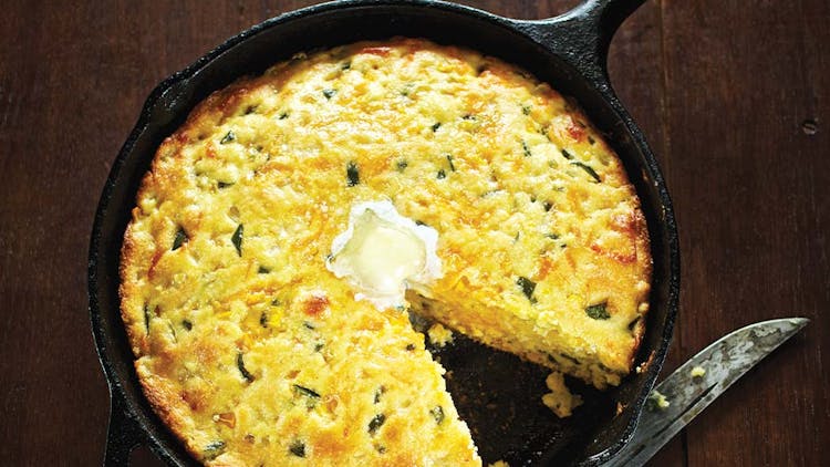 Texas Cornbread a Free Recipe by Courtney Bond from "Texas Monthly"