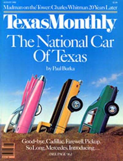 August 1986 Issue Cover