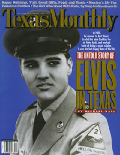 December 2000 Issue Cover
