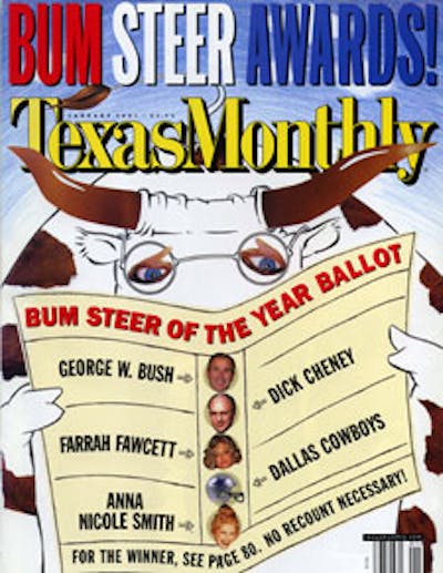 January 2001 Issue Cover