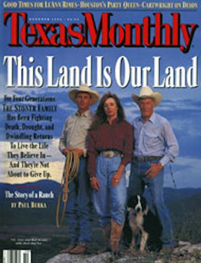 October 1996 Issue Cover