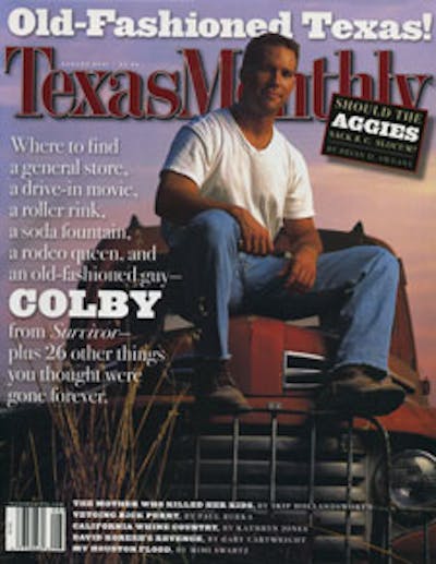 August 2001 Issue Cover