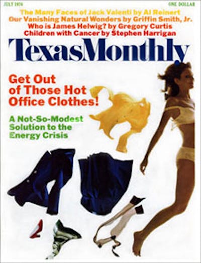 July 1974 Issue Cover