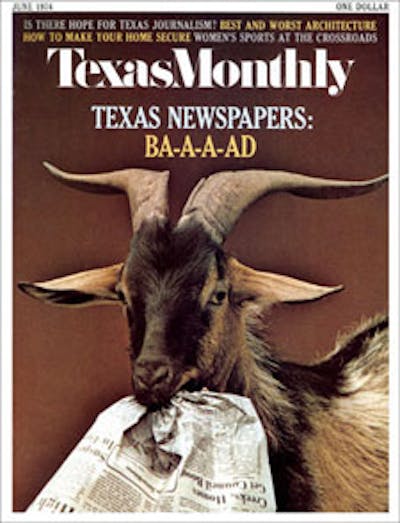 June 1974 Issue Cover