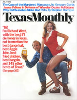 The Cream of the Shop – Texas Monthly