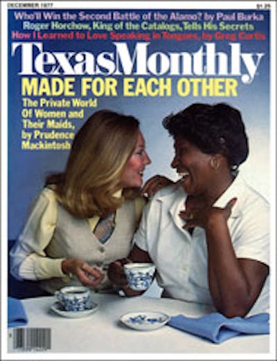 December 1977 Issue Cover