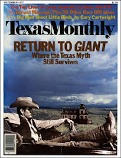 November 1977 Issue Cover