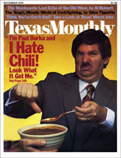 November 1978 Issue Cover