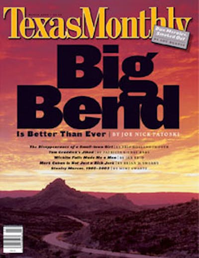 March 2002 Issue Cover
