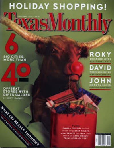 December 2001 Issue Cover
