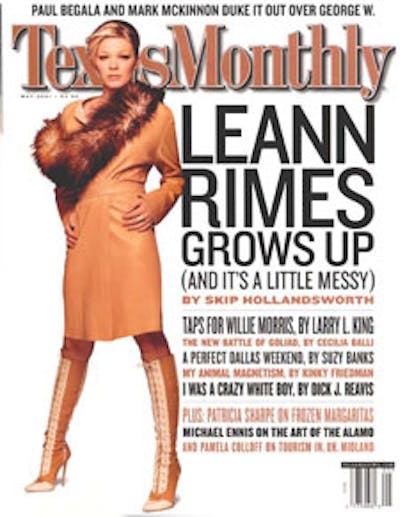 May 2001 Issue Cover
