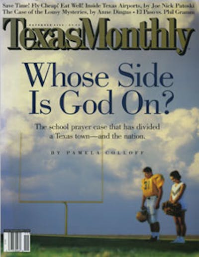 November 2000 Issue Cover