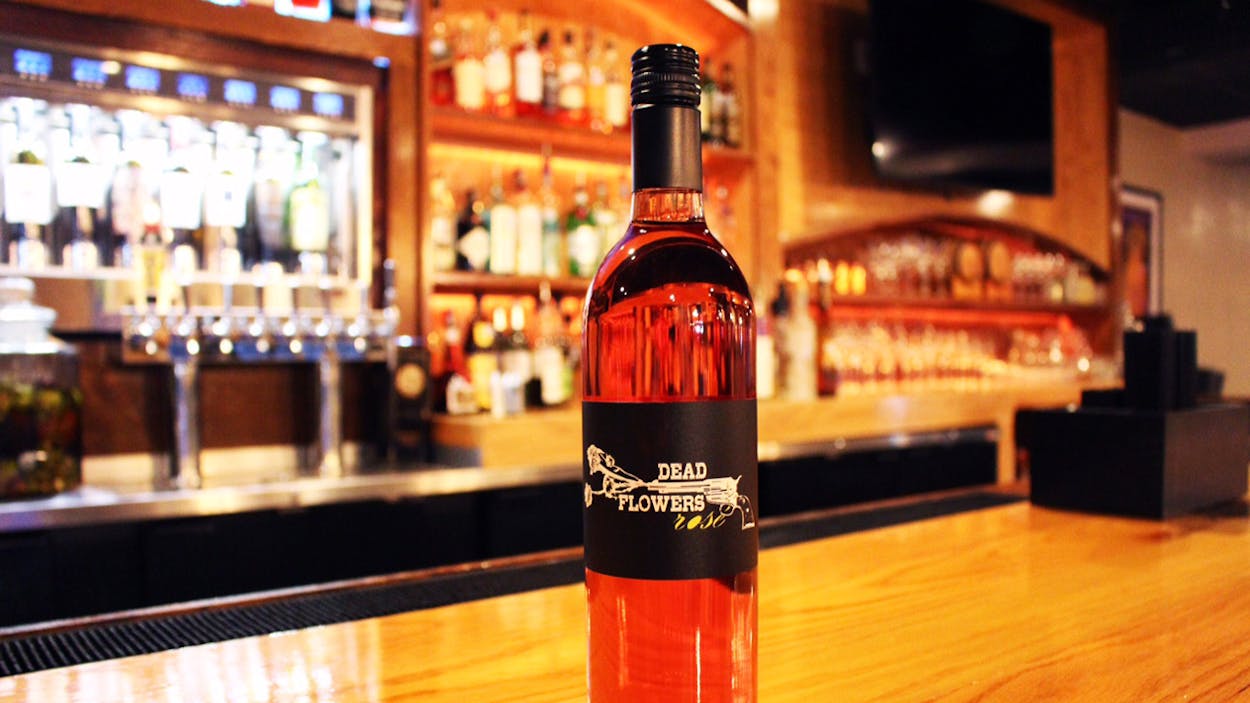dead flowers texas wine of the month