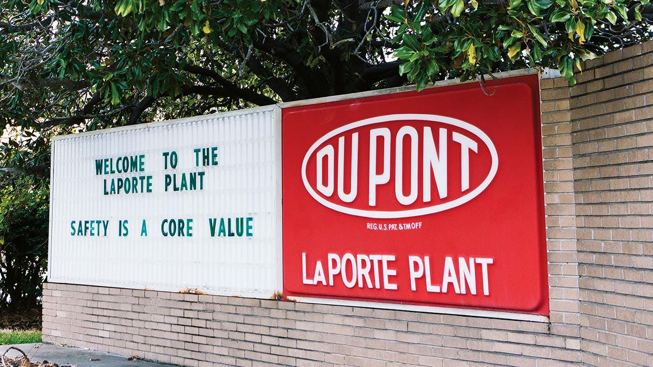 DuPont plant, La Porte.