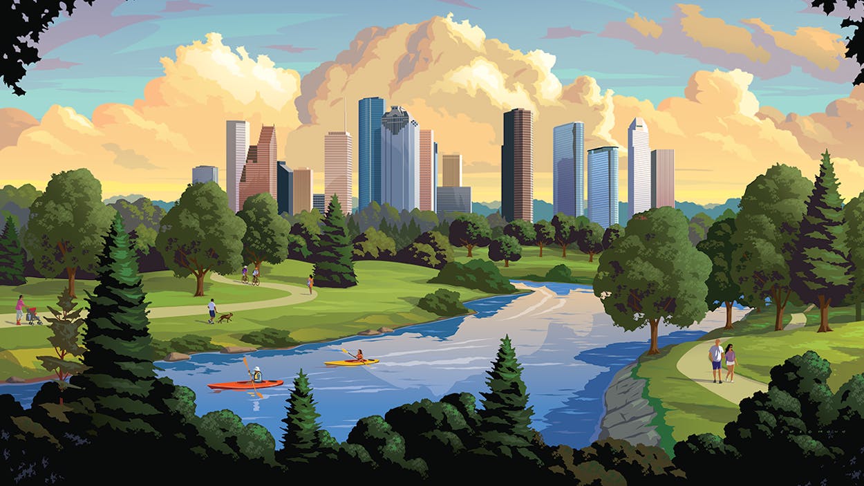 How Houston Became the Model For Green Space in Cities