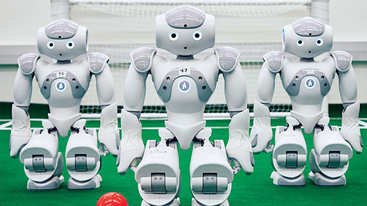 UT soccer robots
