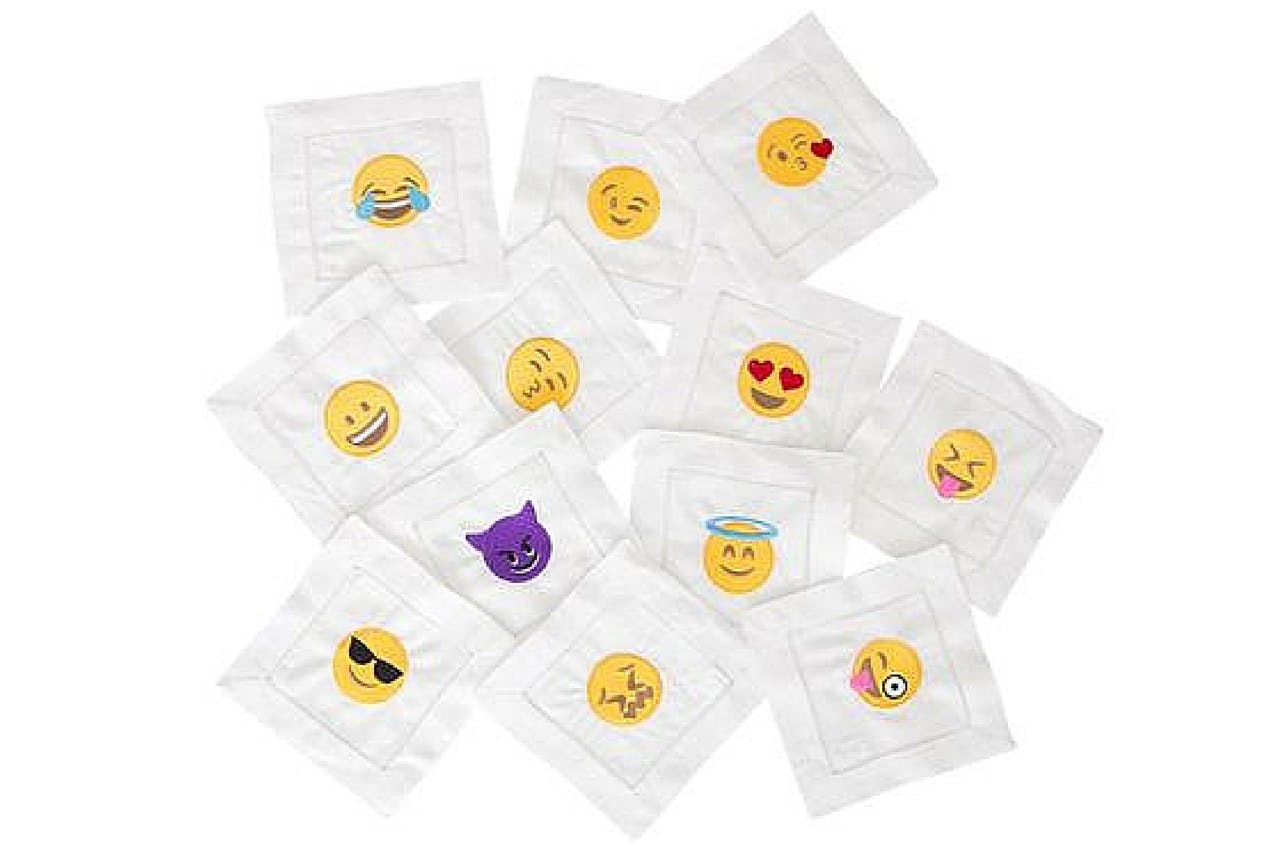 Halo home emoji napkins gift guide