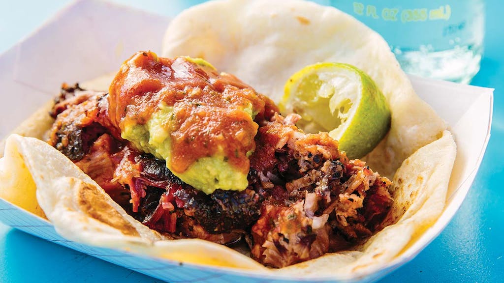 Tacos-Brisket-taco-Valentinas-Tex-Mex-BBQ-Austin