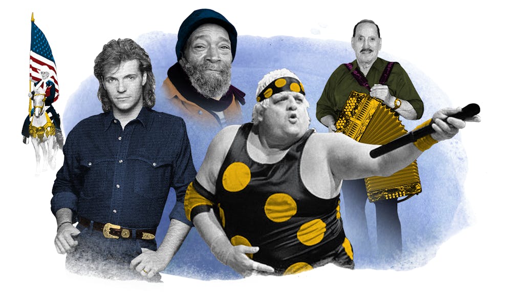 From left to right: Sheri Shelburne Petmecky, Daron Norwood, Charles Joyner, Dusty Rhodes, and Gilberto Ozuno Garcia
