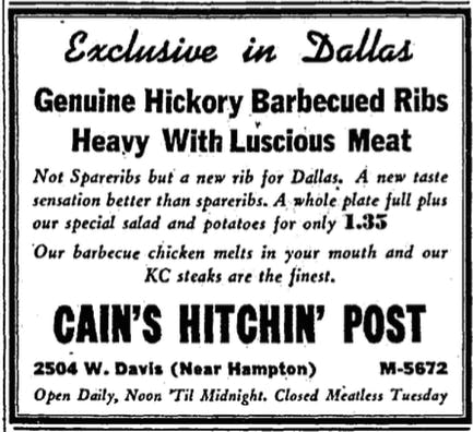Cains Hitchin Post 1947
