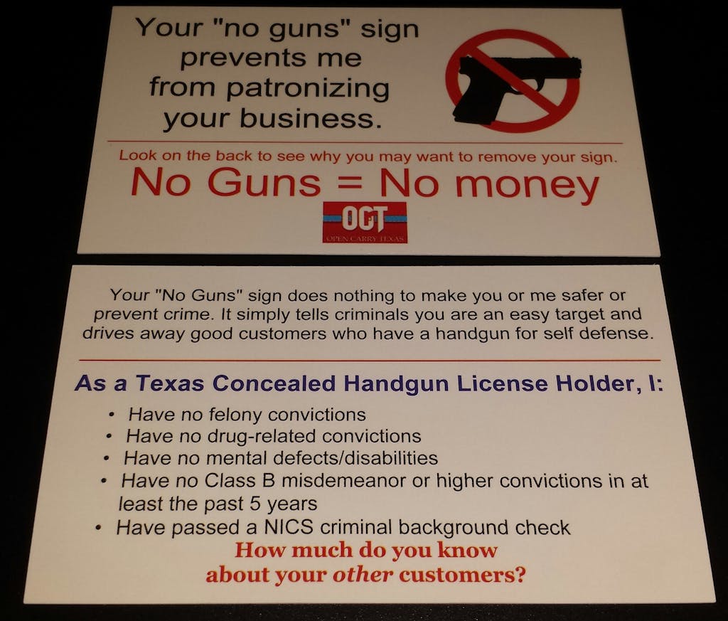 open carry pro cards
