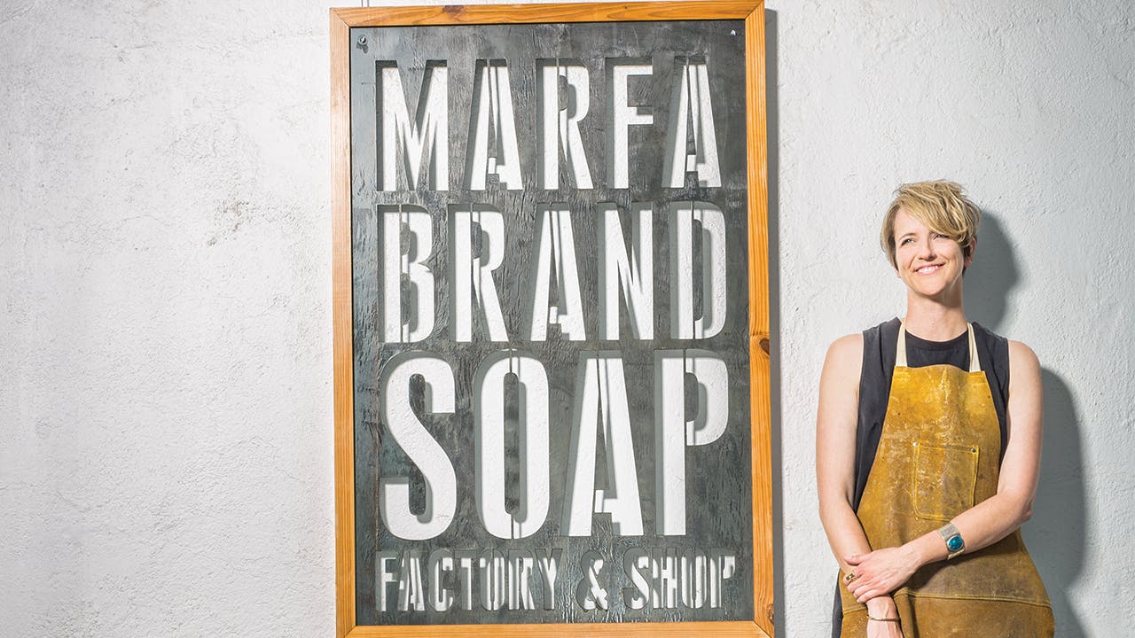 Ginger Grace, Marfa Brands soap